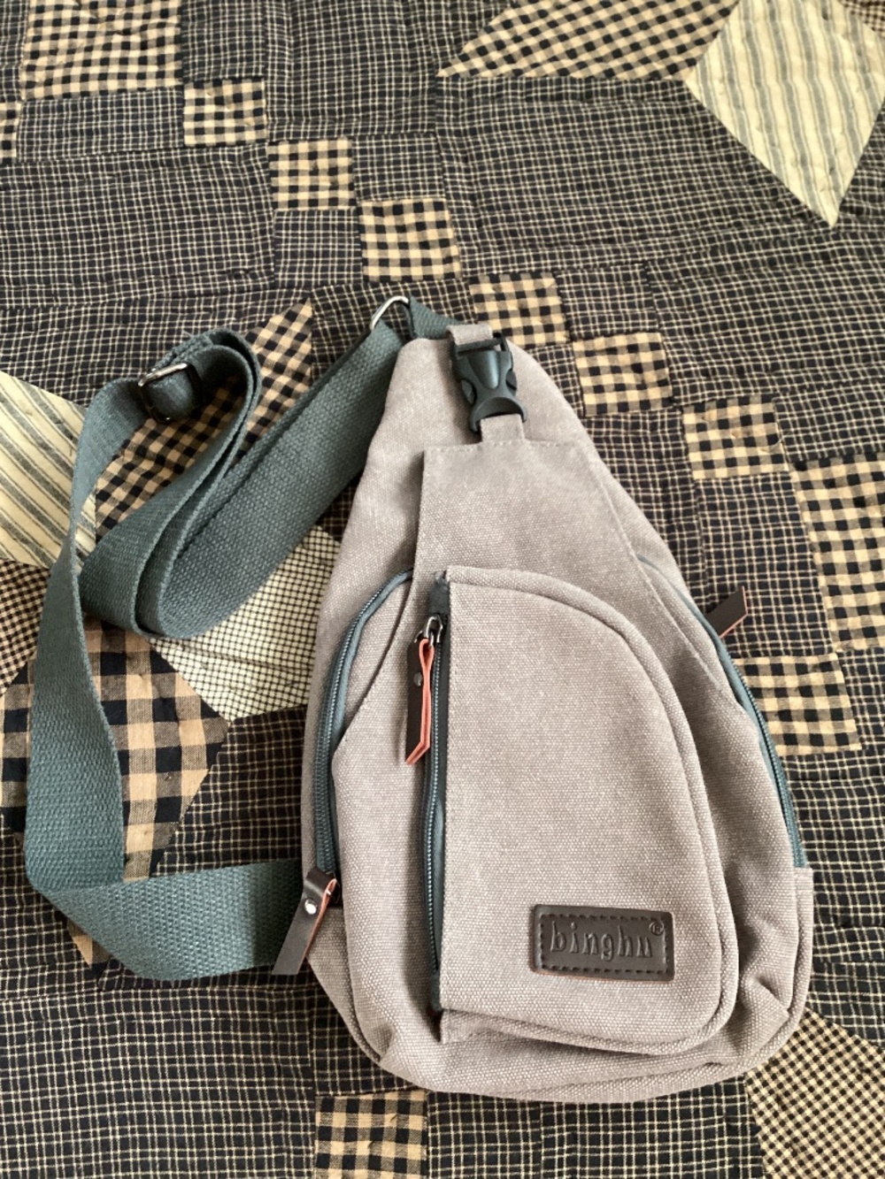 Canvas sling bag